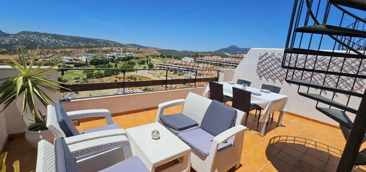 1 - продажа квартира вид моря casares - costa del sol андалусия испания
