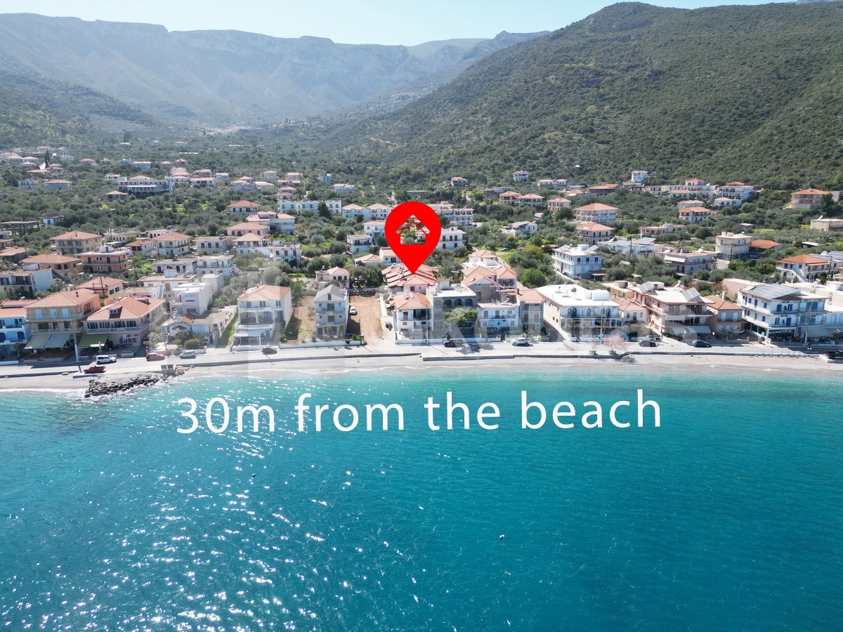 1 - vente maison vue mer tyrós péloponnèse grèce