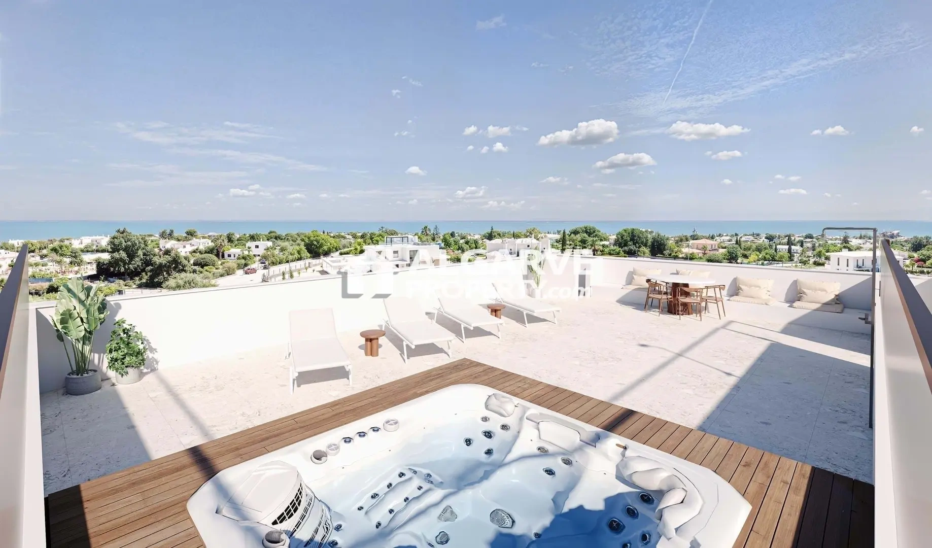 1 - verkoop appartement uitzicht op zee carvoeiro algarve portugal