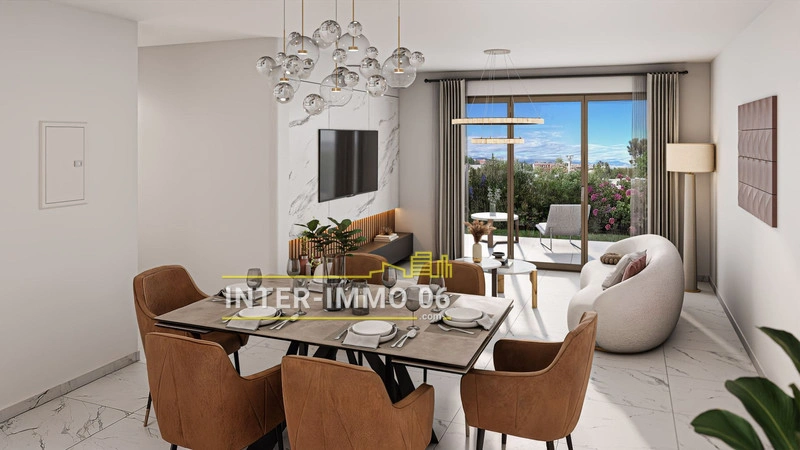 2 - vente appartement vue mer villeneuve-loubet alpes-maritimes france