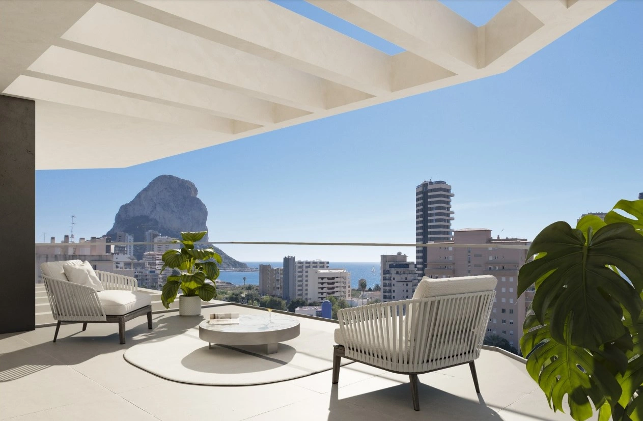 2 - verkauf wohnung meerblick calpe - costa blanca valencia spanien