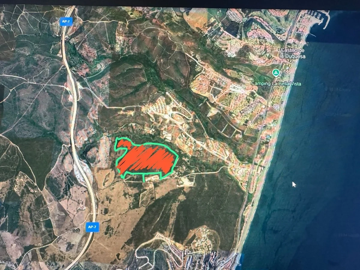 2 - venta terreno vista al mar manilva andalucía españa