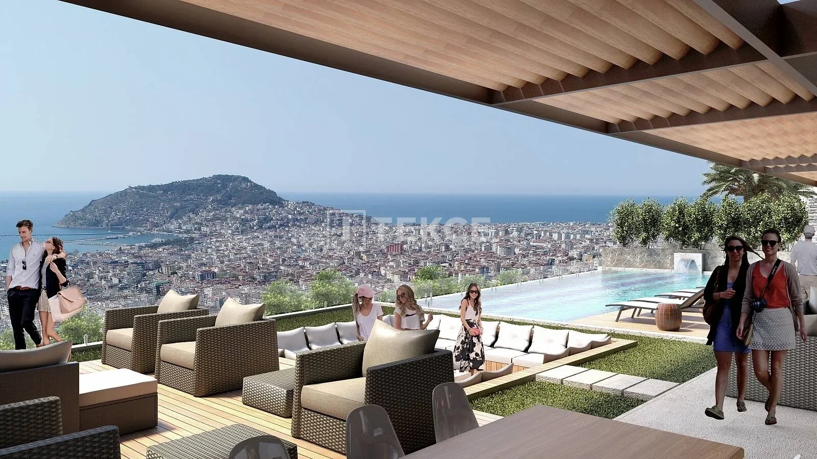 1 - vente appartement vue mer alanya antalya turquie
