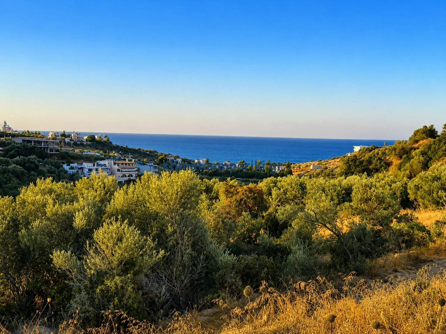 1 - sea view plot of land for sale in stalós crete greece