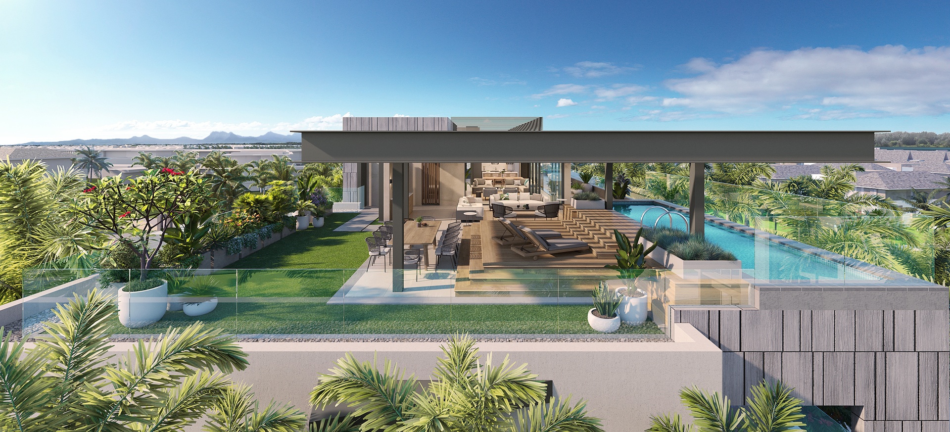 1 - sea view apartment for sale in grand baie rivière du rempart mauritius