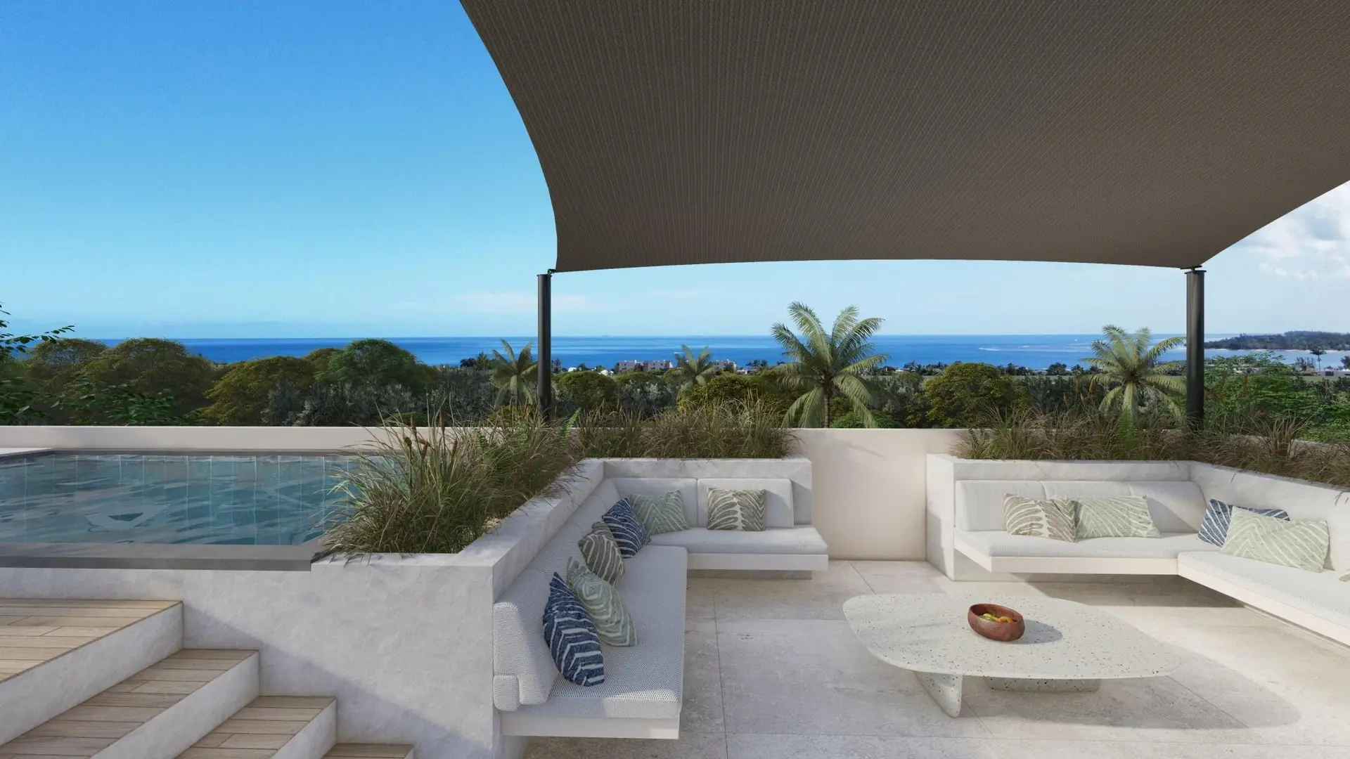 2 - house for sale in tamarin rivière noire mauritius