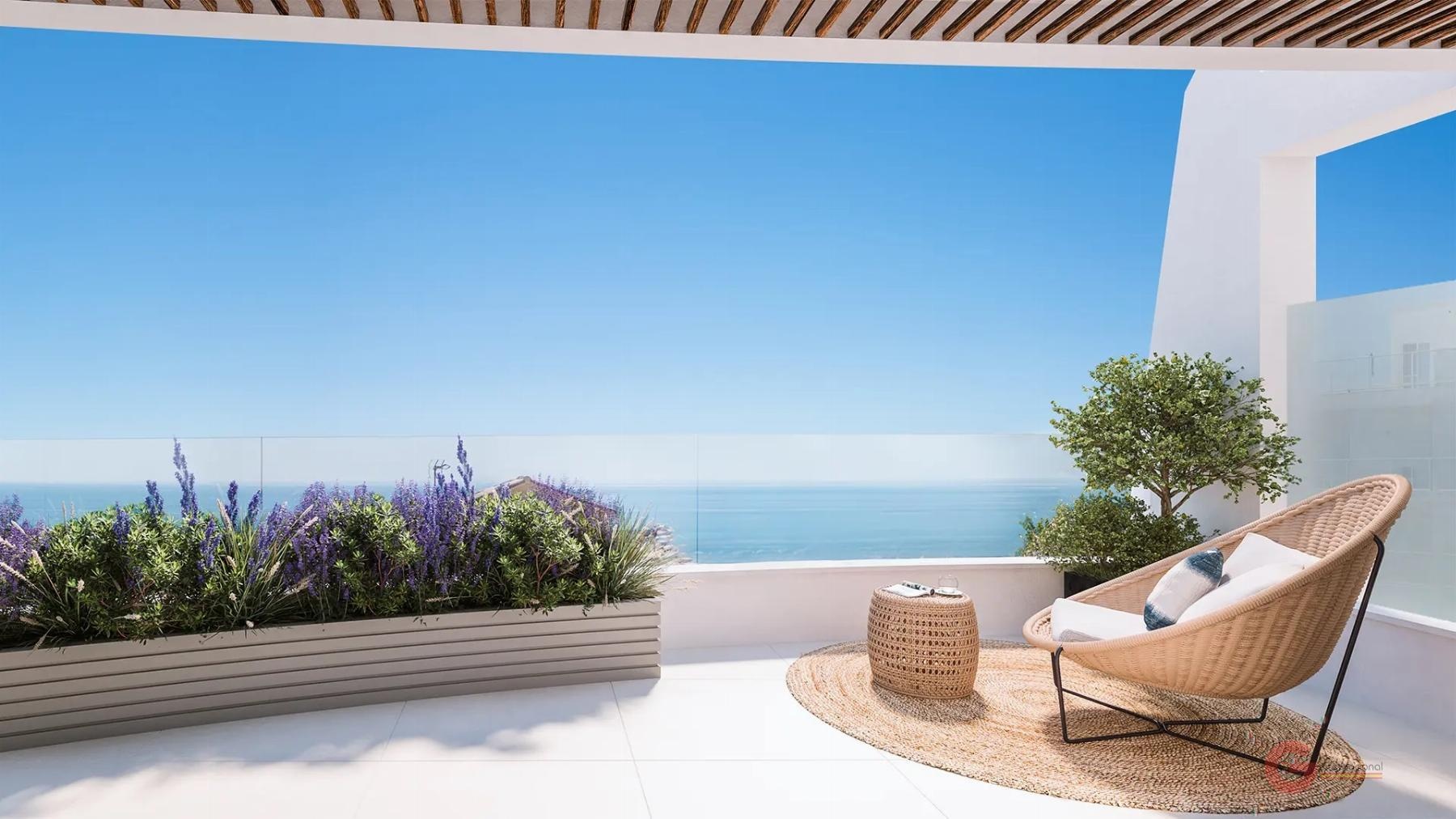 1 - sea view new construction for sale in benalmadena - costa del sol andalusia spain