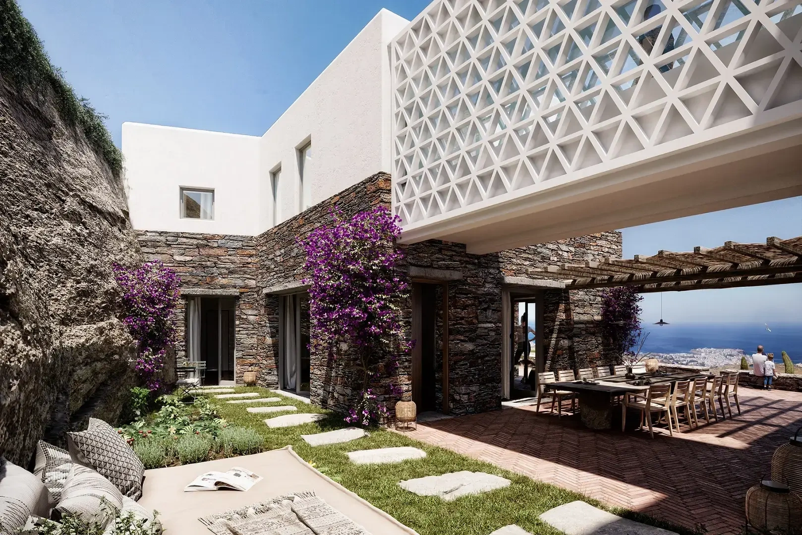 1 - vente terrain tinos - cyclades egée méridionale grèce
