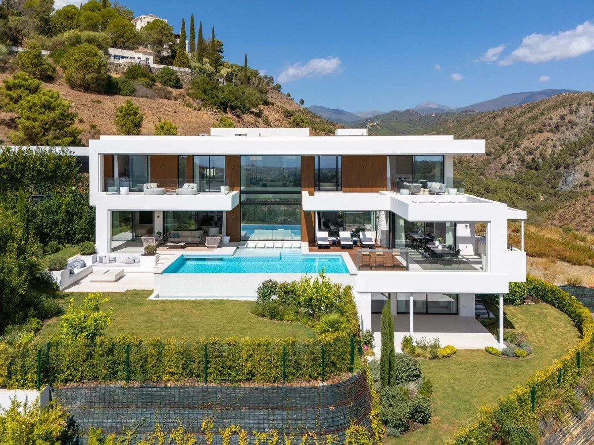 1 - verkauf haus meerblick benahavis - costa del sol andalusien spanien