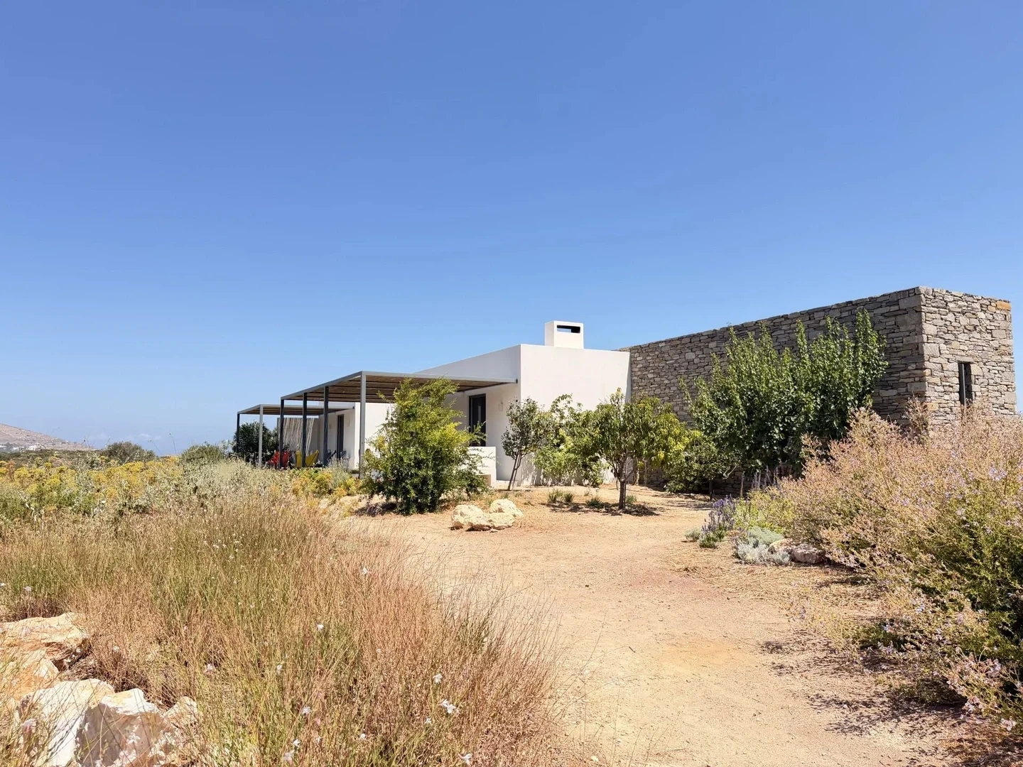 2 - vente propriété vue mer paros - cyclades egée méridionale grèce
