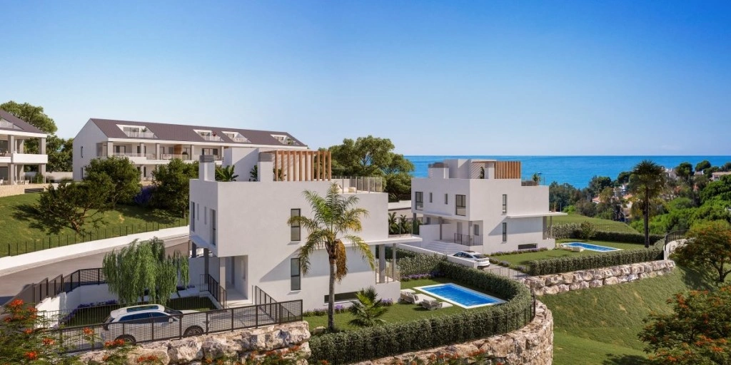 1 - venta casa vista al mar benalmadena - costa del sol andalucía españa