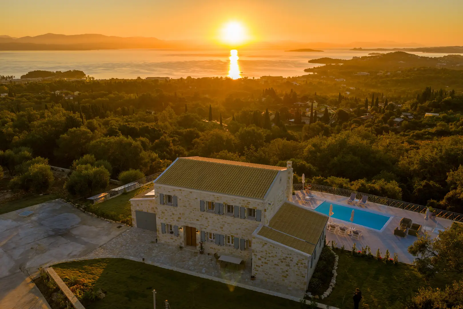 1 - vente maison corfu îles ioniennes grèce