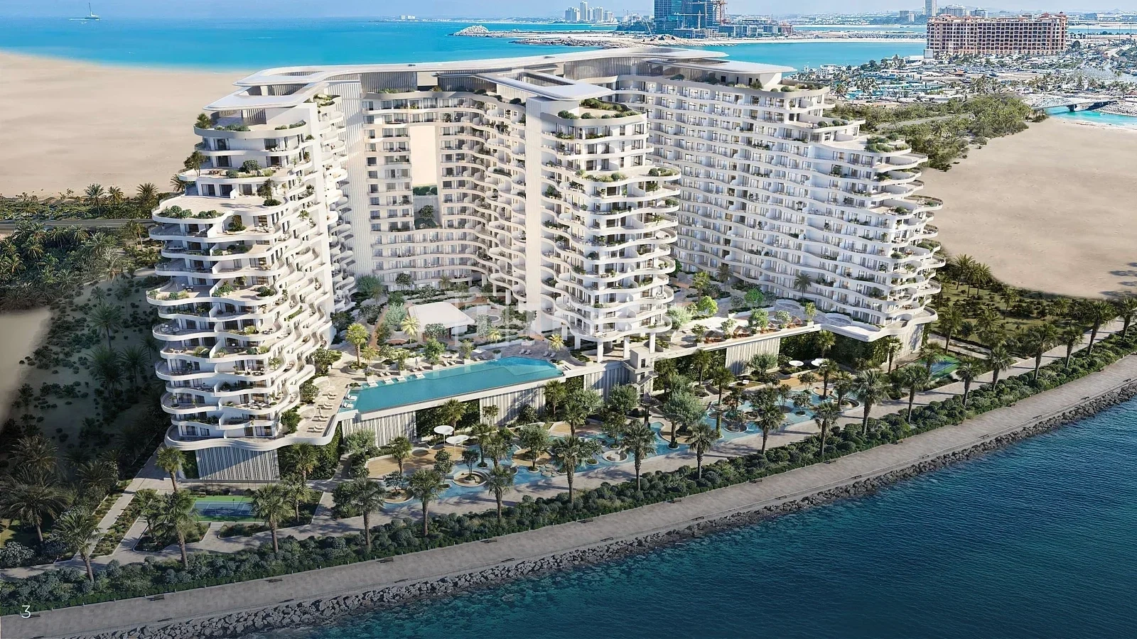 1 - venta apartamento frente al mar al marjan island ras al-khaimah emiratos árabes unidos