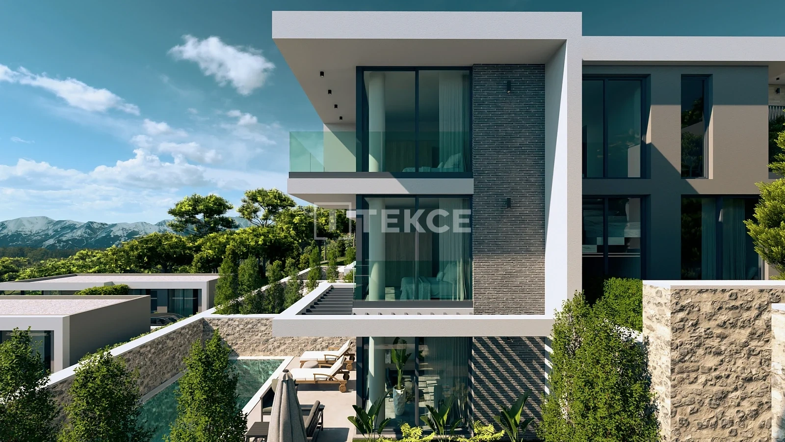 2 - vente maison vue mer kas antalya turquie