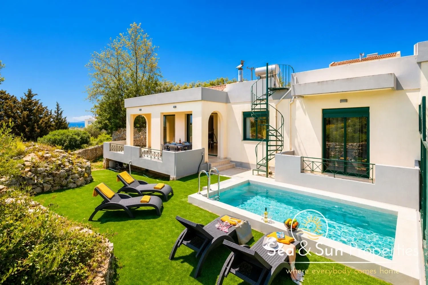 1 - vente maison vue mer kefalás crète grèce