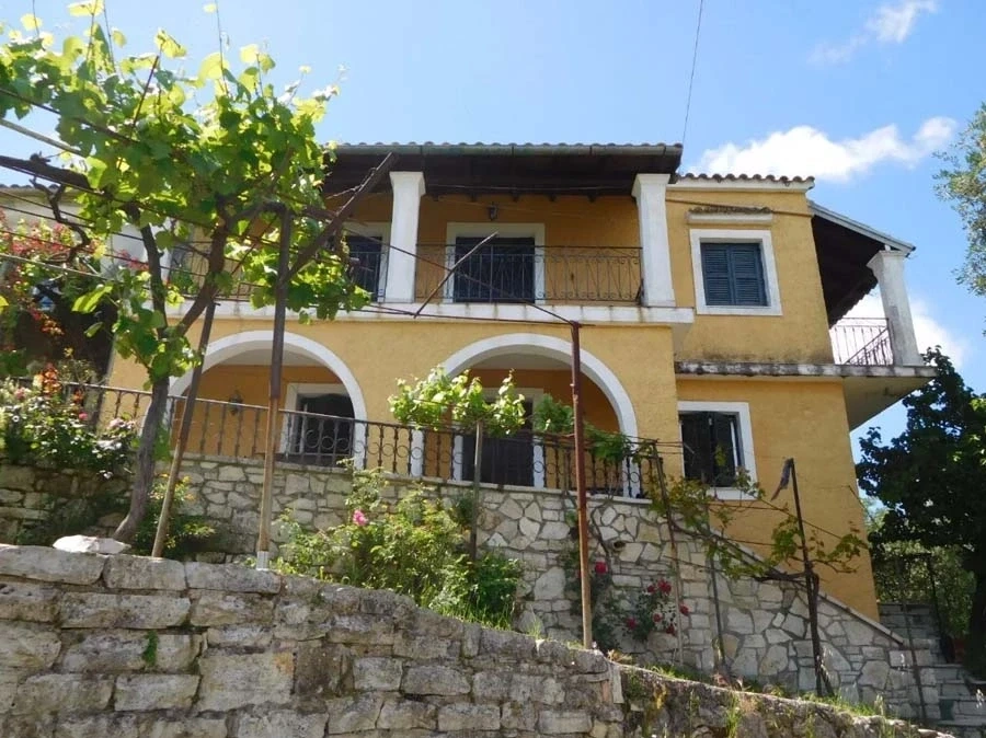 1 - vente maison vue mer corfu îles ioniennes grèce