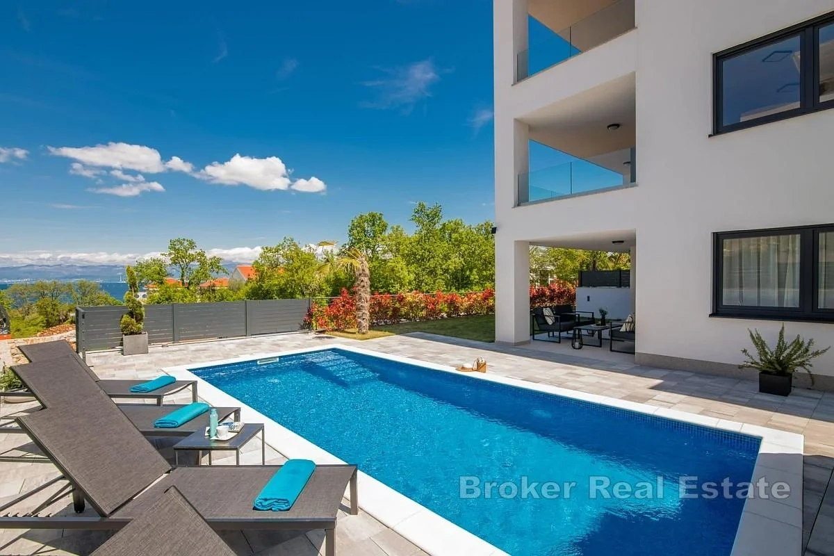 2 - sea view apartment for sale in krk primorje-gorski kotar croatia