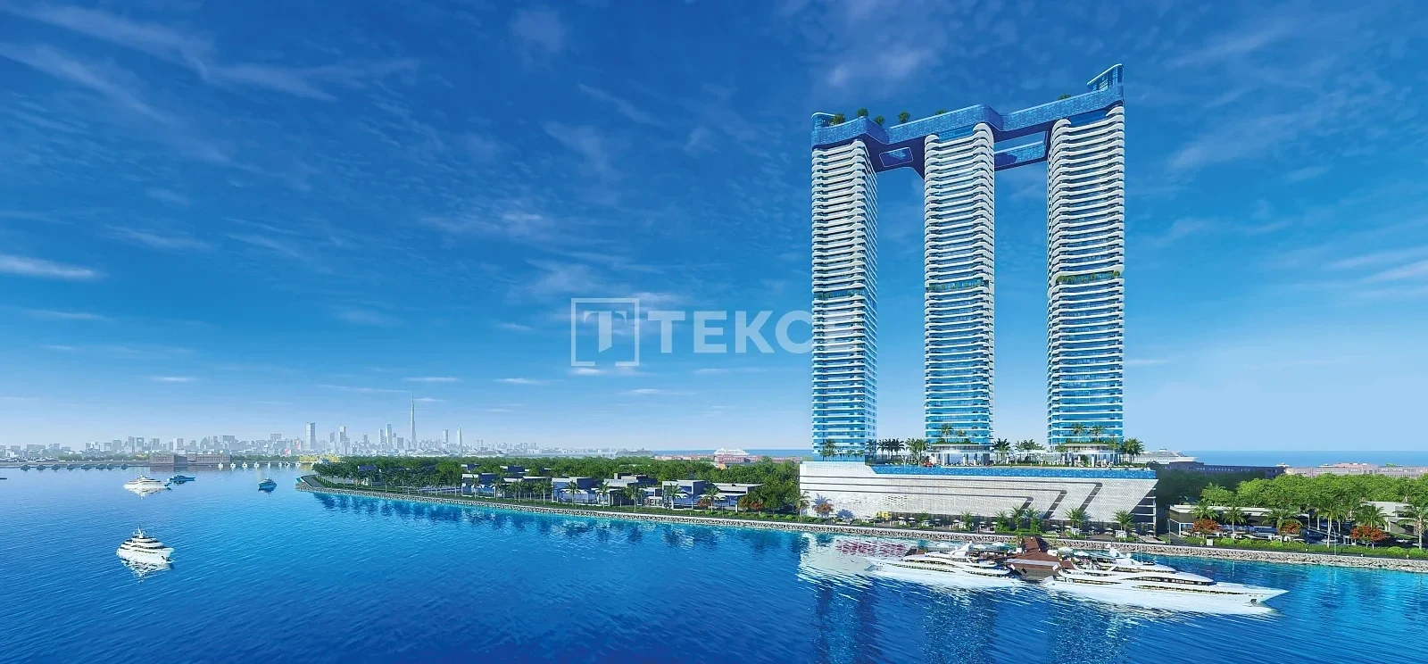 1 - venda apartamento vista de mar dubai dubai emirados árabes unidos