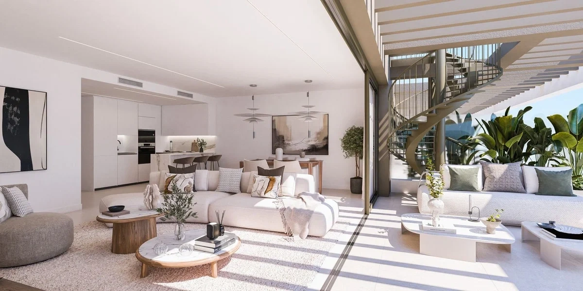 1 - verkoop appartement uitzicht op zee estepona - costa del sol andalusië spanje