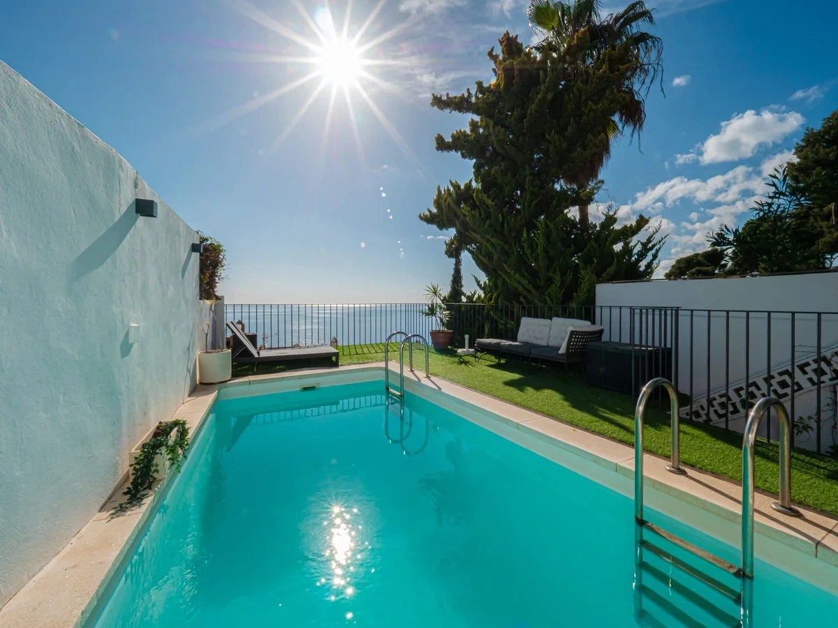 1 - verkoop huis uitzicht op zee malaga  andalusië spanje