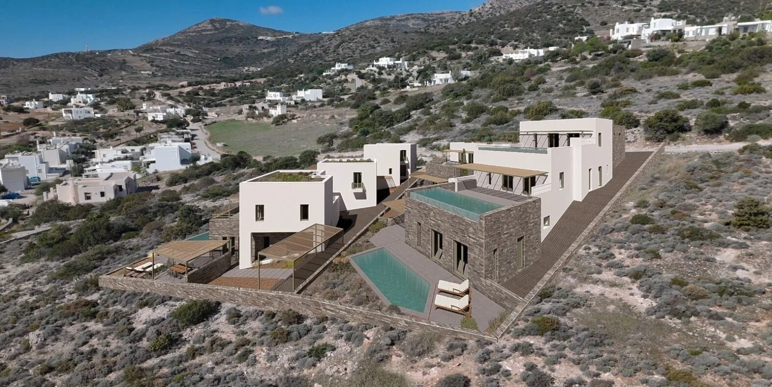 2 - venda apartamento vista de mar paros - cíclades egeu meridional grécia