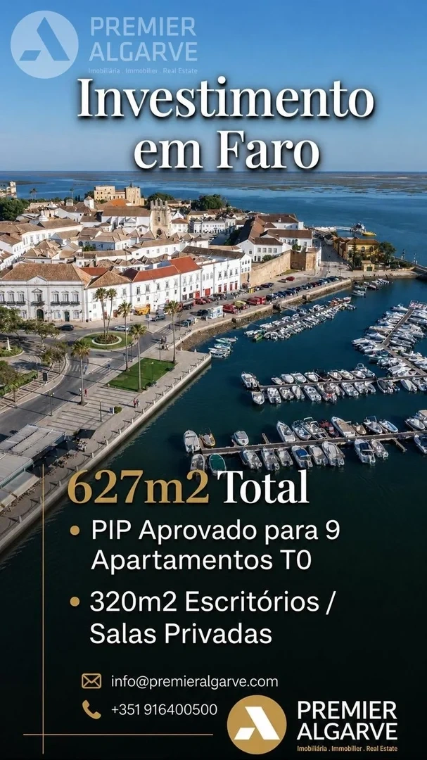 1 - vente immeuble faro algarve portugal
