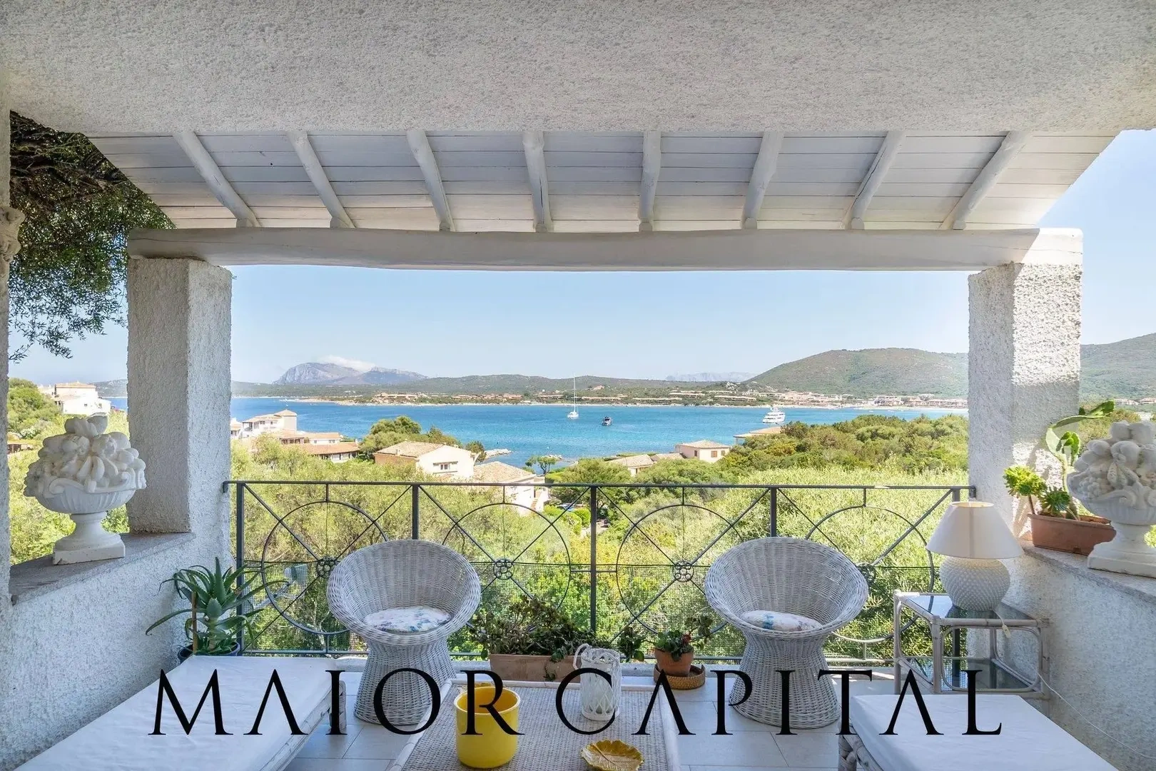 1 - venta casa vista al mar porto rotondo cerdeña italia