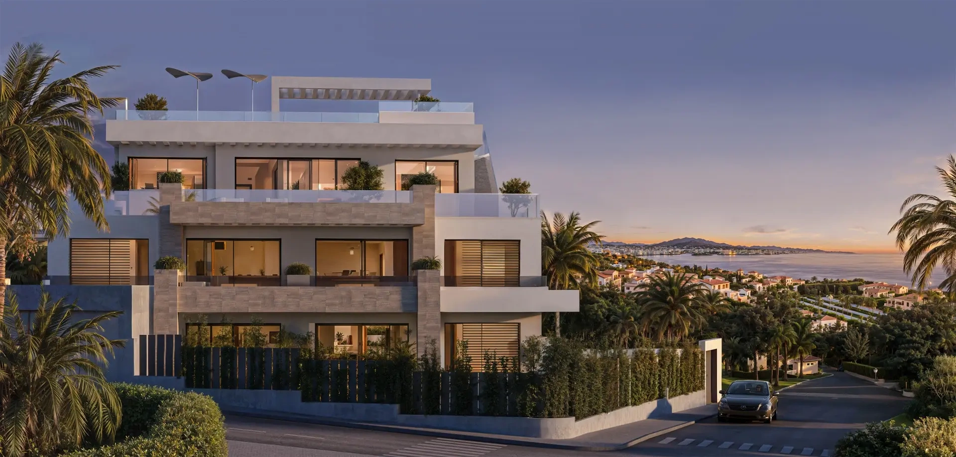 2 - venda apartamento vista de mar estepona - costa del sol andaluzia espanha