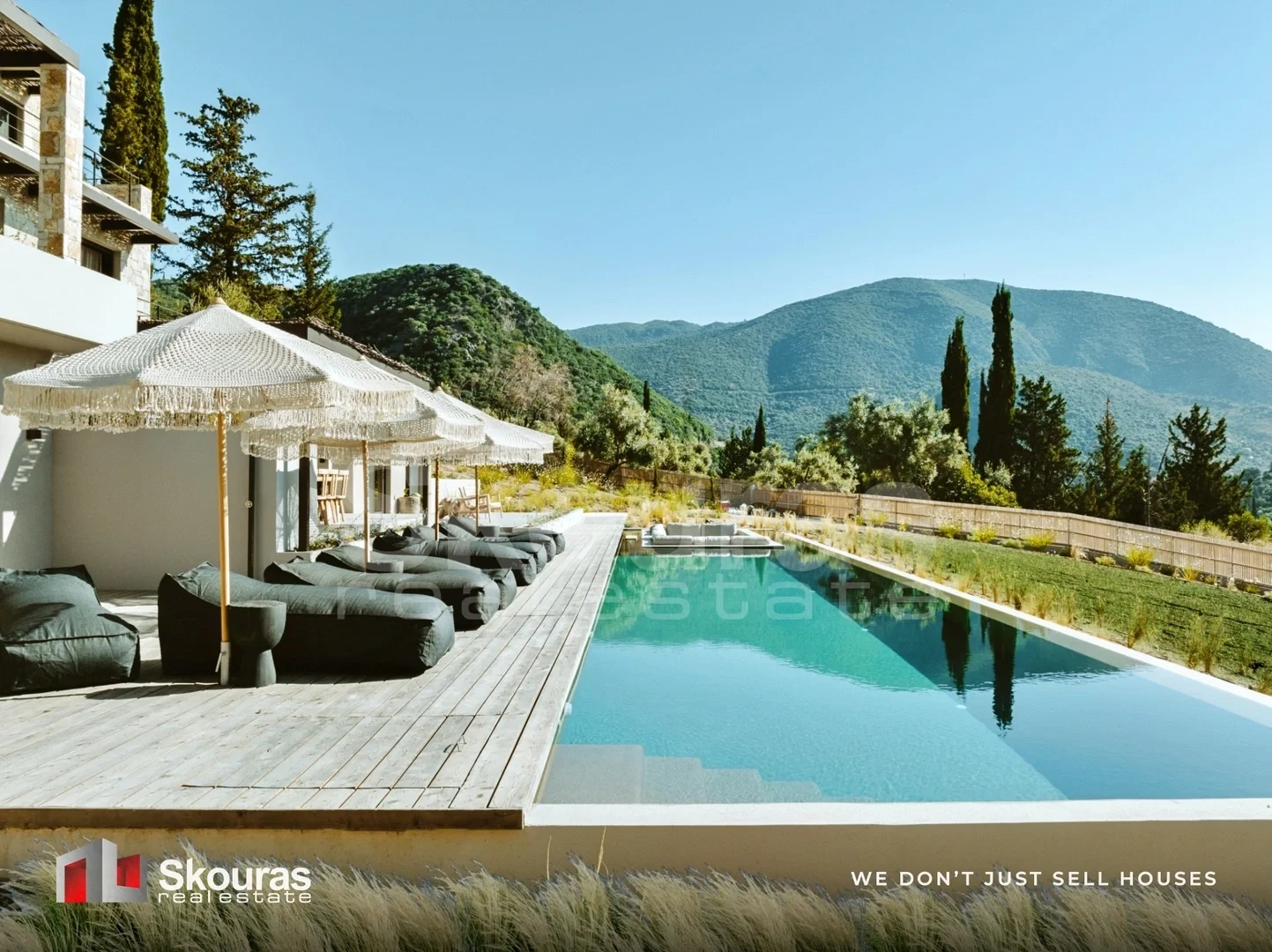 1 - vente maison vue mer lefkada îles ioniennes grèce