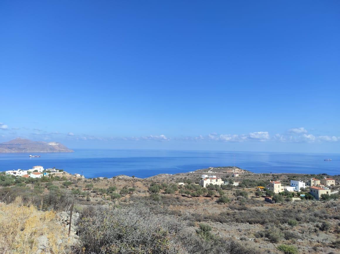 1 - vente terrain vue mer kokkino chorio crète grèce