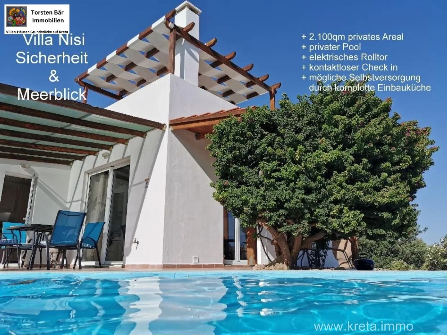 1 - vente maison vue mer agia galini crète grèce