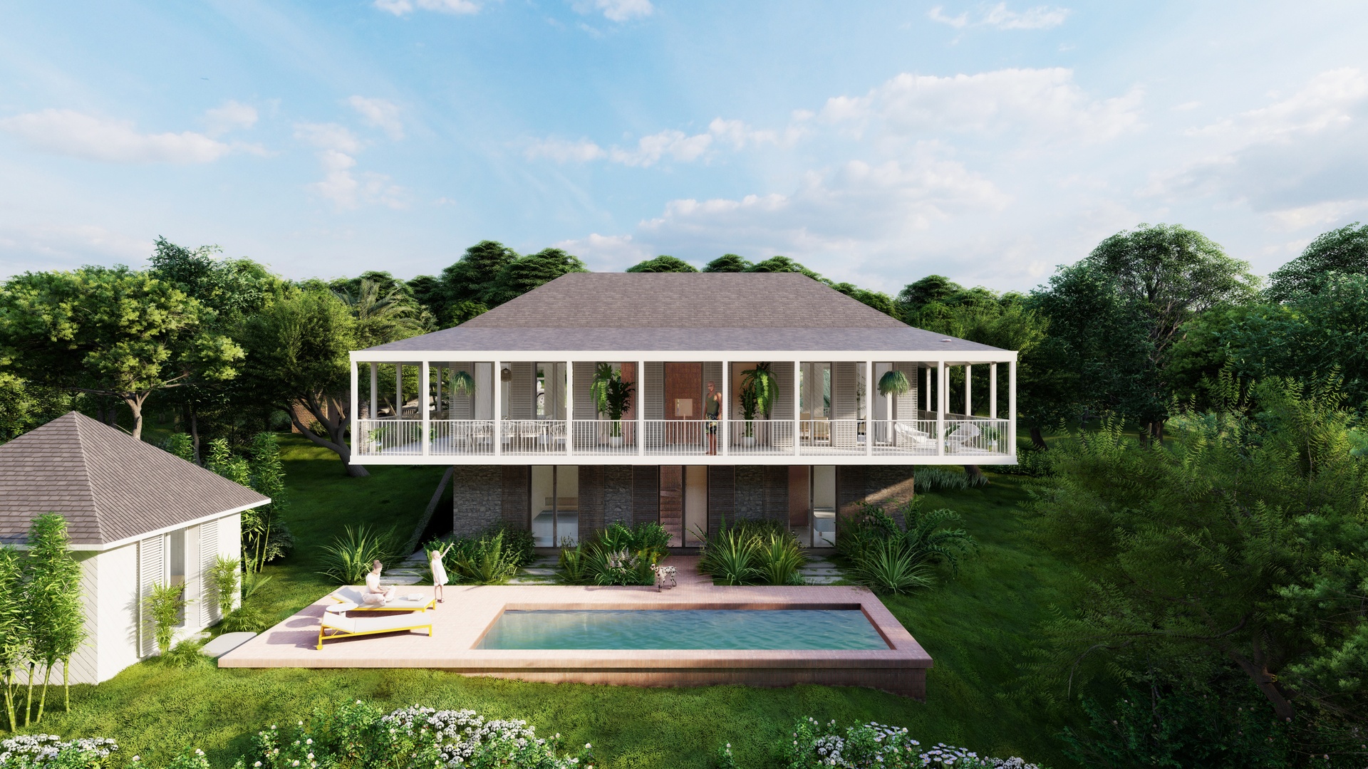 1 - sea view villa for sale in baie du cap savanne mauritius