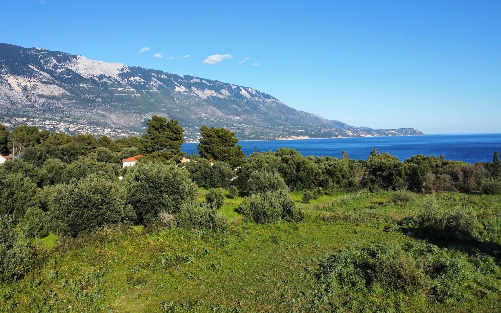 2 - venta terreno vista al mar kefalonia islas jónicas grecia