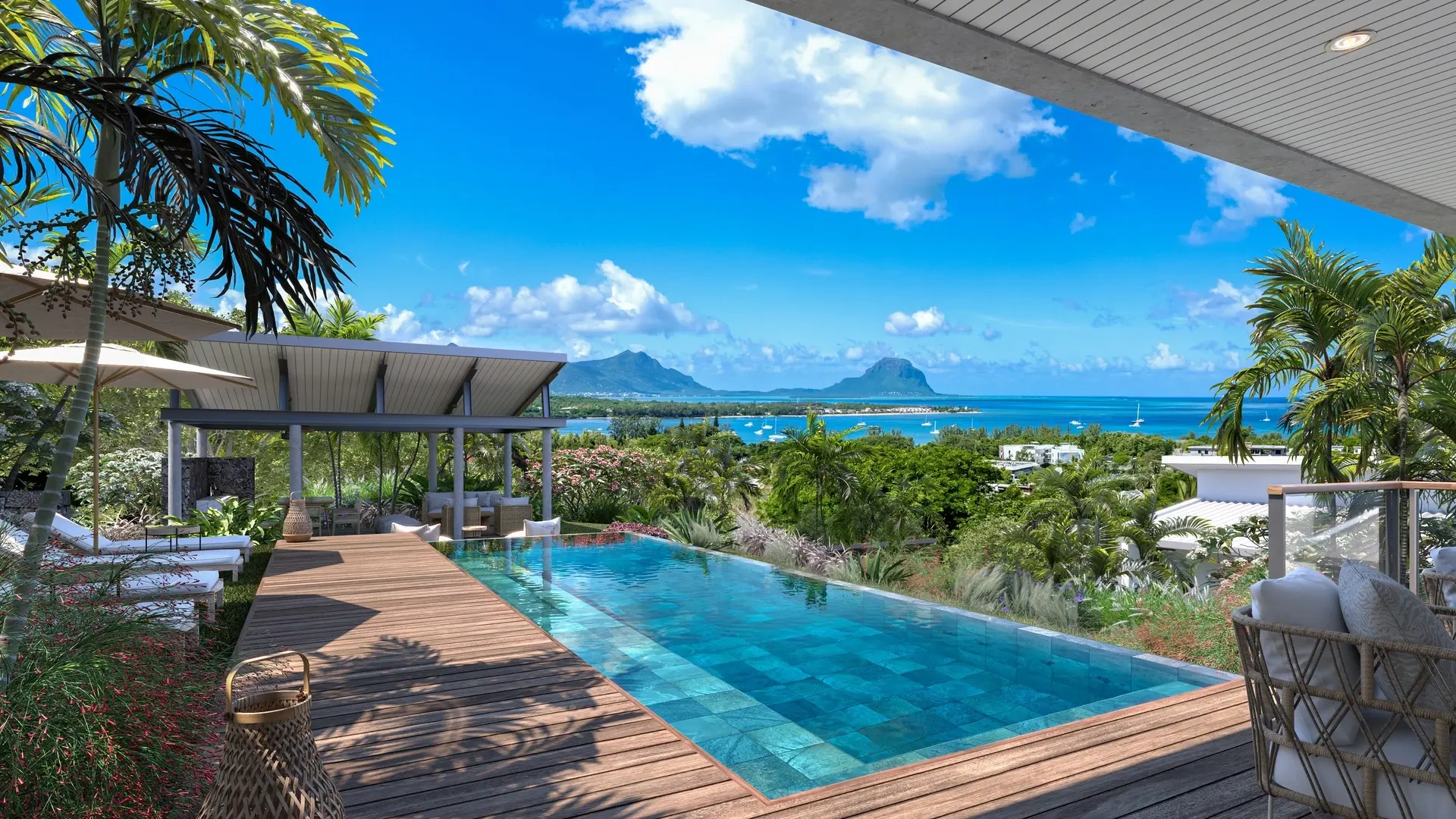 1 - sea view house for sale in black river rivière noire mauritius