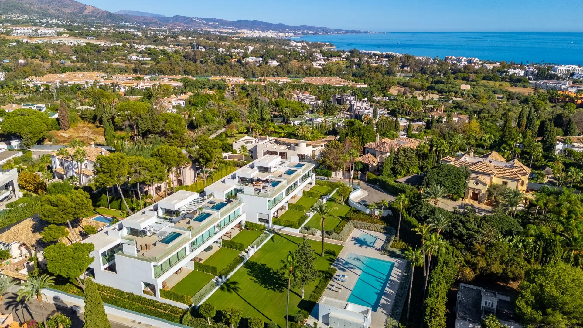 Haus meerblick mit Pool