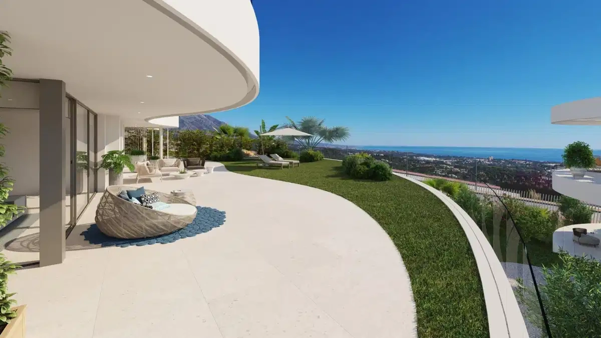 1 - sea view apartment for sale in benahavis - costa del sol andalusia spain