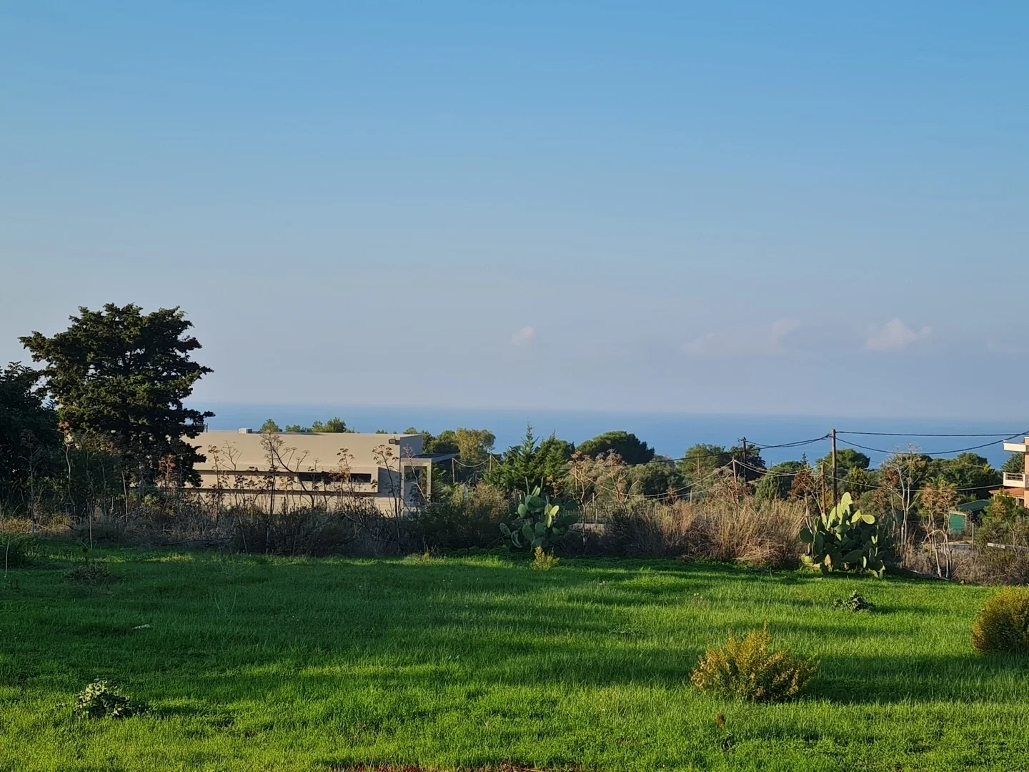 2 - sea view plot of land for sale in akrotiri crete greece