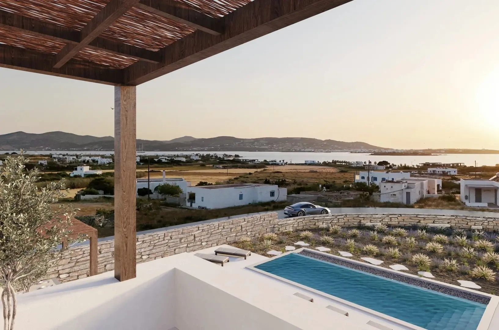 2 - sea view apartment for sale in paros - cyclades south aegean greece