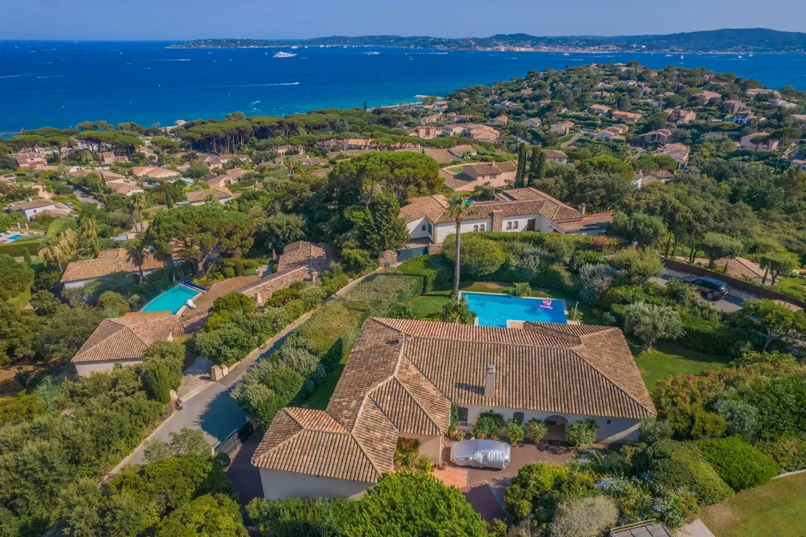 2 - sea view house for sale in sainte-maxime var france