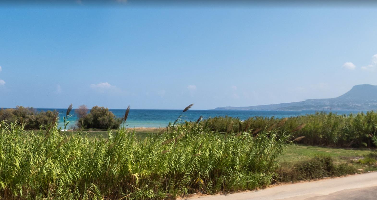 2 - vente terrain pieds dans l'eau kalyves crète grèce