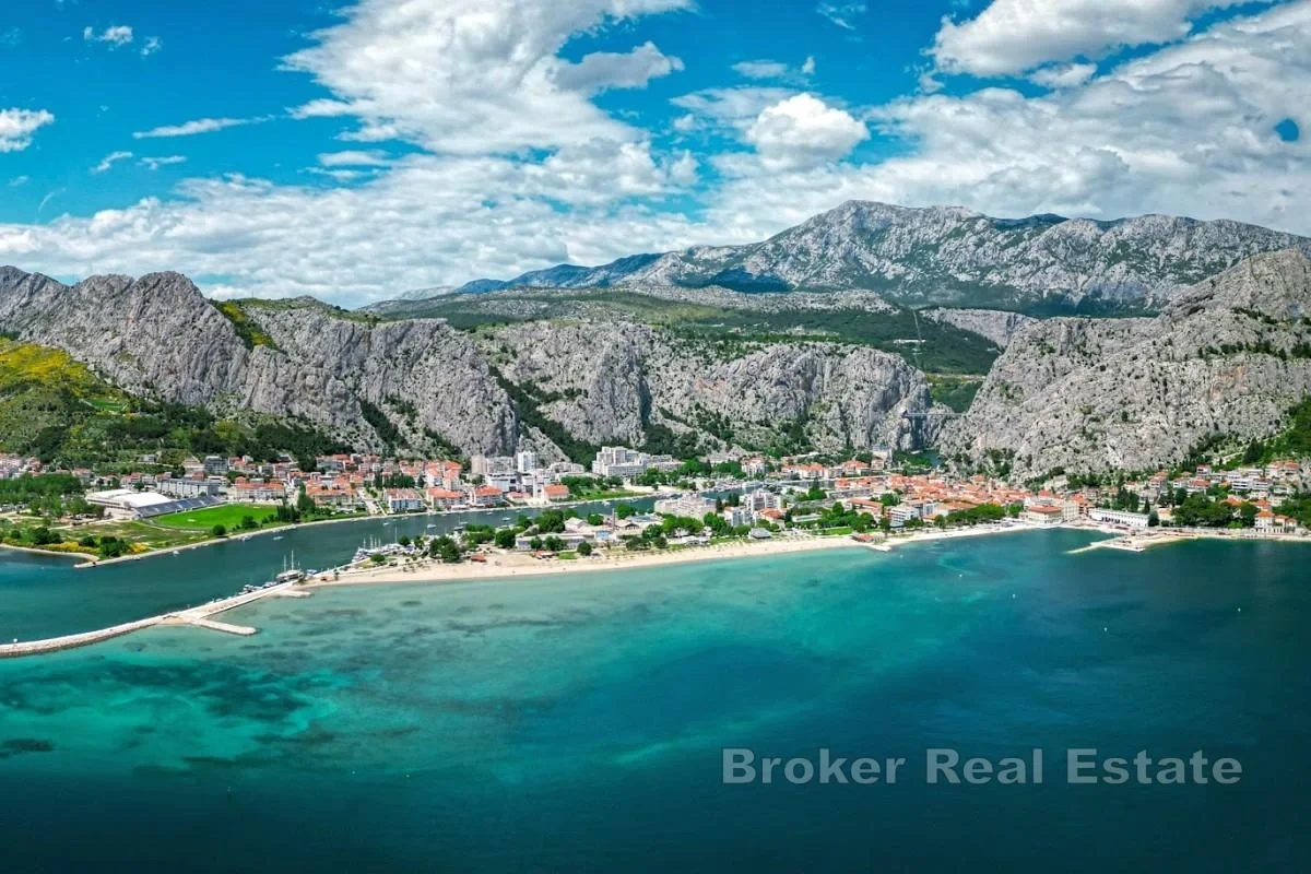 1 - verkoop appartement uitzicht op zee omiš split-dalmatia kroatië