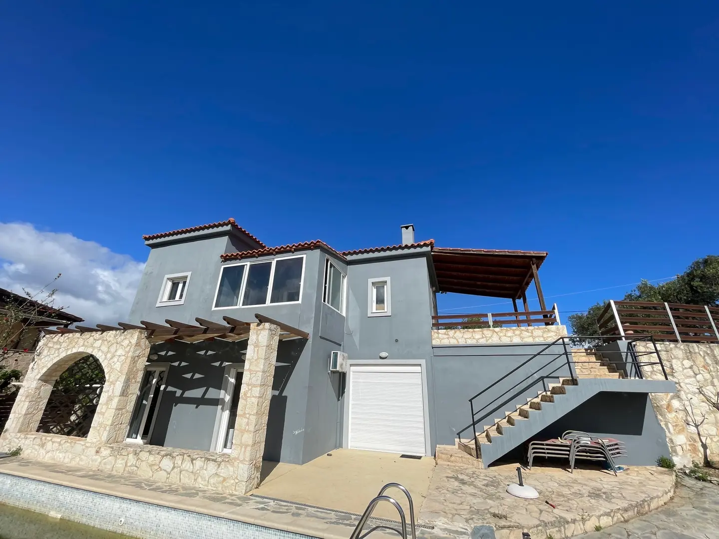 1 - vente maison vue mer stalós crète grèce