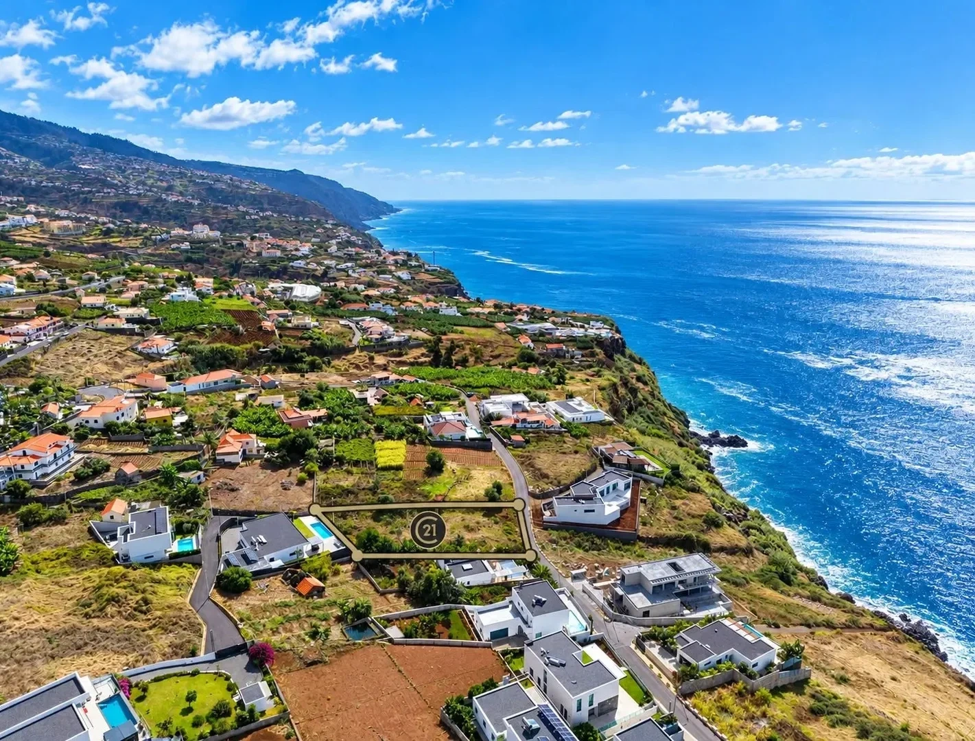 1 - venta terreno frente al mar estreito da calheta madeira portugal