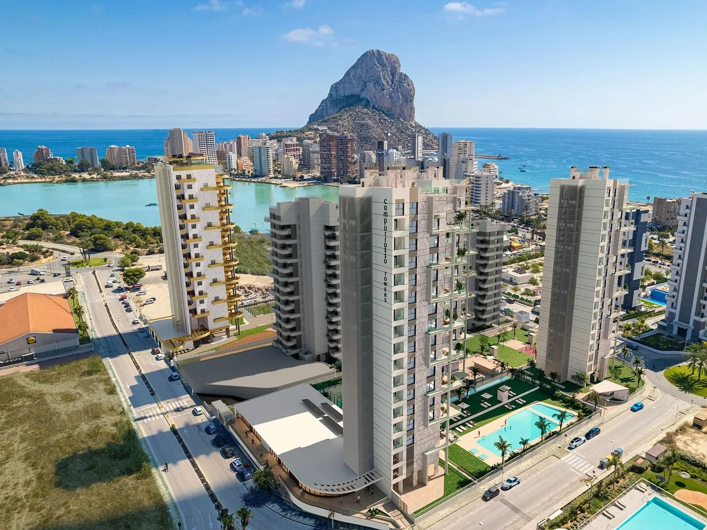 1 - venta apartamento vista al mar calpe - costa blanca comunidad valenciana españa