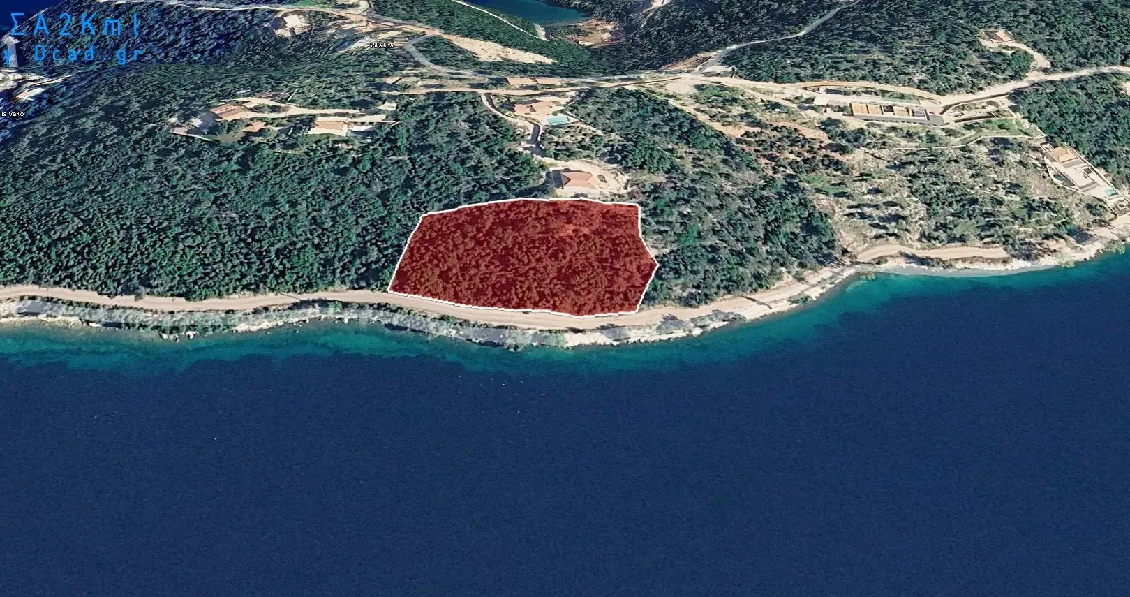 2 - vendita terreno fronte mare nisída meganísi isole ioniche grecia