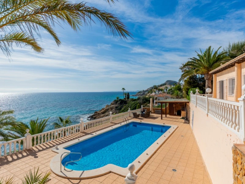 1 - vente villa vue mer el campello - costa blanca communauté valencienne espagne