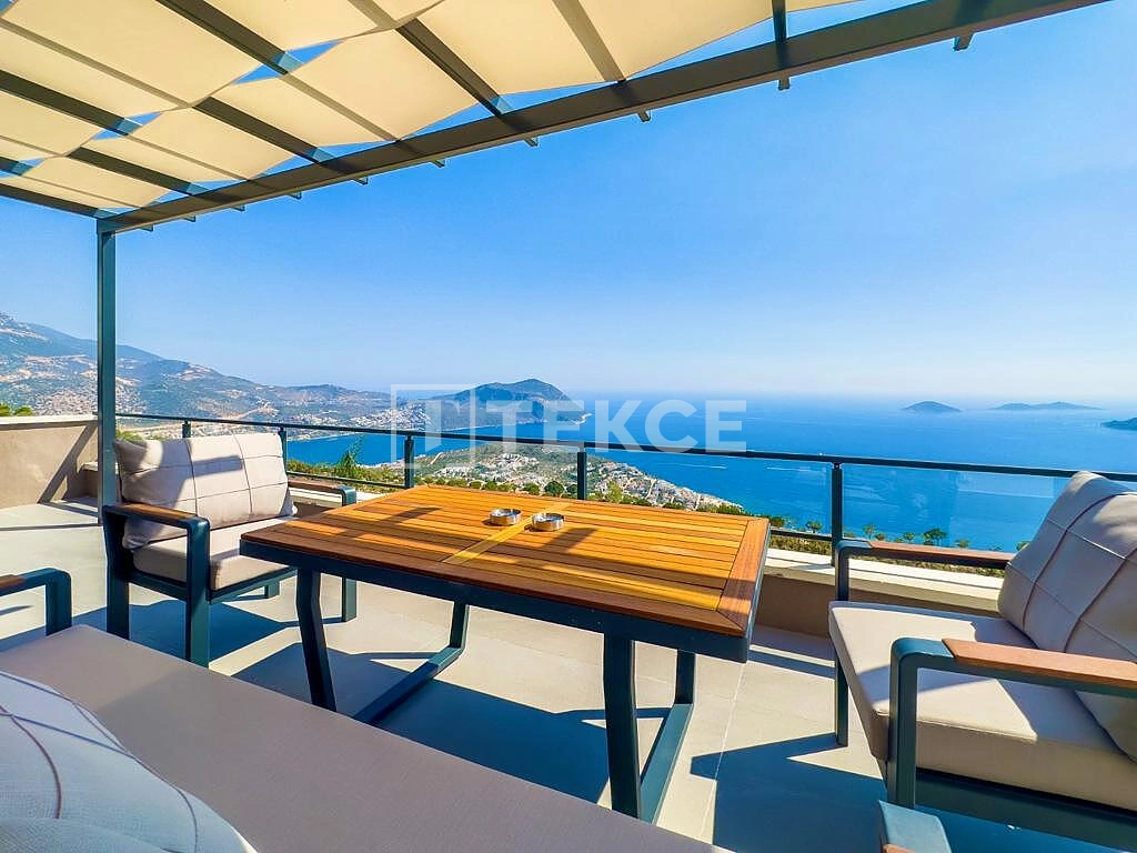 1 - vente maison vue mer kas antalya turquie