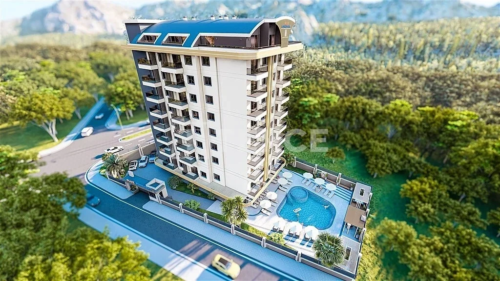 1 - продажа квартира вид моря alanya antalya турция