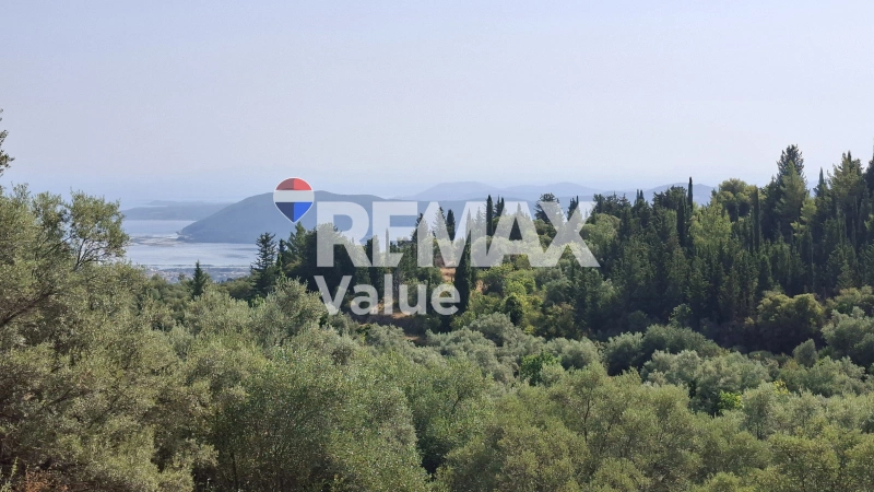 1 - vente terrain vue mer lefkada îles ioniennes grèce