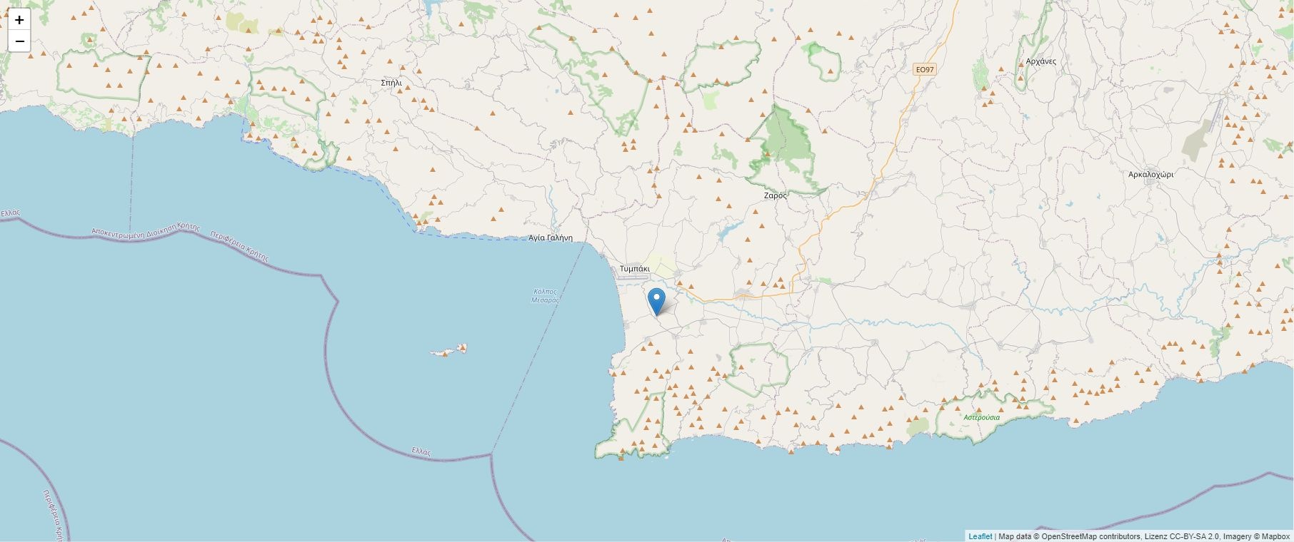 2 - vente terrain kamilárion crète grèce